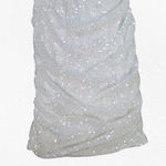 Hello Molly  Frequent The Club White Sequin Off-Shoulder Mini Dress Size Small Photo 3