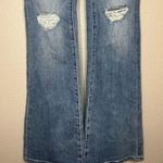Good American Good Flare high waisted distressed jeans women’s size 0 / 25 Photo 4