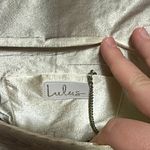 Lulus  Cream Satin Clutch with detachable metal chain Photo 2