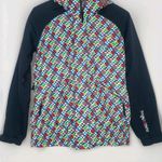 Bonfire Snowboarding Womens Small Outdoor Zip Snow Ski Athletic Black Multi Photo 2