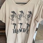 Skeleton Howdy T Shirt Size L Photo 0