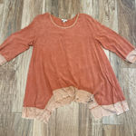 Umgee  Scoop Neck Long Sleeve Tunic Top Photo 0