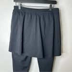 Spanx  Booty Boost Active Skirt Around Knee Black Leggings Size XL Photo 6