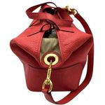 Coach Luxe Hadley Tumbled Red Leather Oversized Carry-On Shoulder Bag Satchel Photo 7