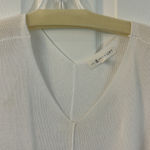 Lou & grey  white short sleeve light weight sweater, small Photo 2