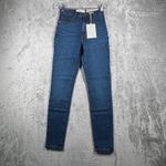 Everlane Jeans Denim 0 23 Ankle High Rise Skinny Womens Dark Wash Casual NWT Photo 1