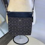 Coach  Kitt Messenger Crossbody Bag Black & Signature Polished Pebble Leather Photo 15