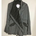 Anthropologie Hei Hei Women Cargo & Lace Military Jacket Sz.Sm Green Gorpcore Photo 7