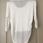 Anthropologie Moth Lightweight Crochet Pattern Sweater Photo 2