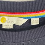 BODEN | Navy Blue Jasmine Sweatshirt Dress Sz 12 Photo 7