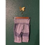 Gymshark  Blue Seamless Biker Shorts Size Small High Rise Photo 1