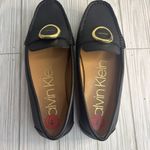 Calvin Klein Leana Black Leather Loafers Shoes 34E9742 Women Size US 7M Photo 6