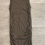 Good American NWT Side Rouched Tank Dress in Sea Turtle 008 Size 4XL Photo 6