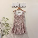 En Saison Everleigh Tweed Metallic Mini Dress in Ecru Multi Size Small NWT Red Photo 3