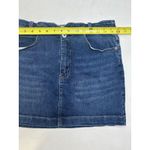 Free People  We The Free Blue Denim Mini Skirt in Size 30. Photo 3