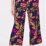 J.Jill smocked waist floral print cropped pants Photo 0