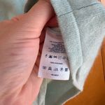 Lands' End  Cashmere‎ Turtleneck Sweater Womens M Light Blue Snowflake Knit Photo 2