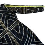 Gianni Bini  Women’s Black & Gold Mockneck Beaded Sheath Dress Size‎ 10 Photo 9