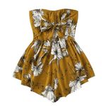 SweatyRocks  floral romper  Photo 0