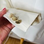 DKNY Ivory One Button Blazer Photo 5