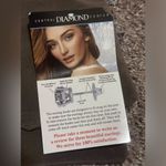 Never Worn Silver CZ Stud Earrings w/ 14k gold plated posts by Central Diamond Photo 2