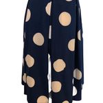 LuLaRoe Blue White Polka Dot Skirt Photo 1