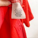 Philosophy Bright Coral Dolman Cropped Sleeve Top Size XS Photo 8