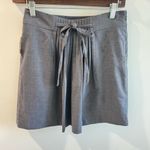 Gap  Y2K Deadstock NWT Grey Pleated Wool Blend Mini Skirt Size 4 Photo 0