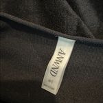 Anwnd  black soft terry cloth style dress Photo 4