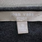 Joan Vass Joan‎ Vass Charcoal long sweater Size Small Photo 1