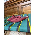 Rothy's  The Loafer Mule Auburn Slip On Shoe Knot Burgundy Red Women's 7 Photo 3