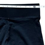 Victoria's Secret PINK Yoga White Logo Graphic Black Leggings Size Large Photo 4