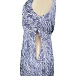 BCBGeneration Lilac Zebra Print Sleeveless Mini Dress Photo 10