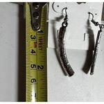 BGK) CORONET‎ NWT Silver Dangle pierced Earrings new carded BGK Photo 1