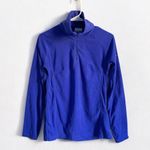 Columbia Purple Fleece Half Zip Sweater Jacket Small Photo 0