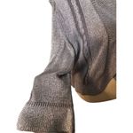 Peter Nygard  Silver Sparkle Metallic Open Cardigan Size XL Photo 4