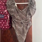 SheIn Leopard Print Bodysuit Photo 1