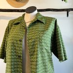 Aerie  Blue Waffle Knit Deep Plunge Lace Trim One Piece Swimsuit Size Medium Photo 0