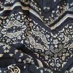 Sea Folly Bandanna Print Bell Sleeve Romper Navy Photo 7