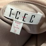 TCEC  women's small blush asymmetrical dress ruffle sleeves & hem bridesmaids NWT Photo 8