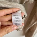 Joah Brown  Rib Knit Dolman Long Sleeve Shirt One Size Relaxed Fit Casual Photo 2