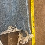 Altar'd State Distressed Jeans Womens Size 28 Raw Hem Straight Cropped High Rise Photo 8