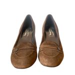 Belle by Sigerson Morrison Chocolate Brown Suede High Heel Loafer Size 8.5 Photo 2