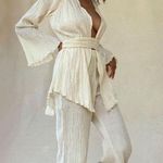 Savannah Morrow NWT The Label The India Belted Organic Cotton Kimono Size M Photo 6