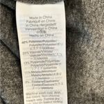 J. Crew Factory Y2K Silver Gray Metallic Mock Neck Sweater Sz S Photo 6