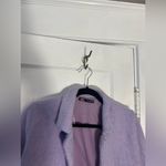 ZARA  Faux Furry Cropped Blazer Photo 3