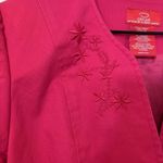 Oscar de la Renta Women's Vintage pink suit blazer jacket size 10 Photo 5