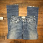 Derek Lam NWT $295 Gia Mid-Rise Cropped Flare Jeans In Marine Size: 29 Photo 6