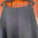 OGL CashSoft Flared Maxi Skirt Heather Navy Blue Size Medium Petite NEW Photo 1