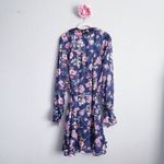 Anthropologie Cooper St Blue Floral Long Sleeve Dress Photo 10